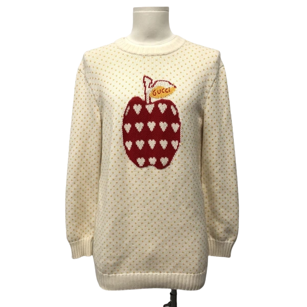 妃鱼/古驰/棉/毛衣/95新/Z918