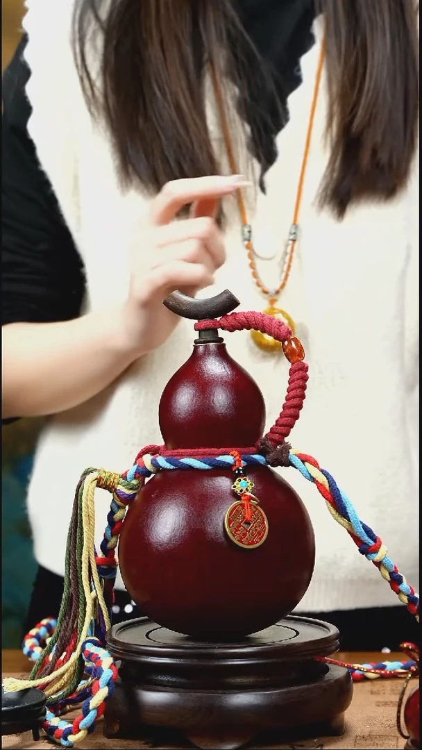 XD071藏绳款酒葫芦不包手串（现货现发）+原色小手捏