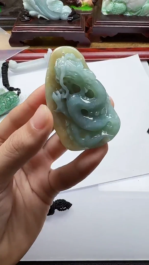 吊坠(不含链)未镶嵌翡翠1