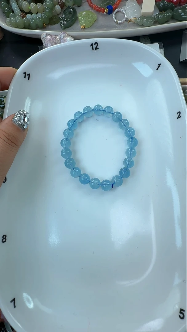 未镶嵌手链海蓝宝石?****?76一个
