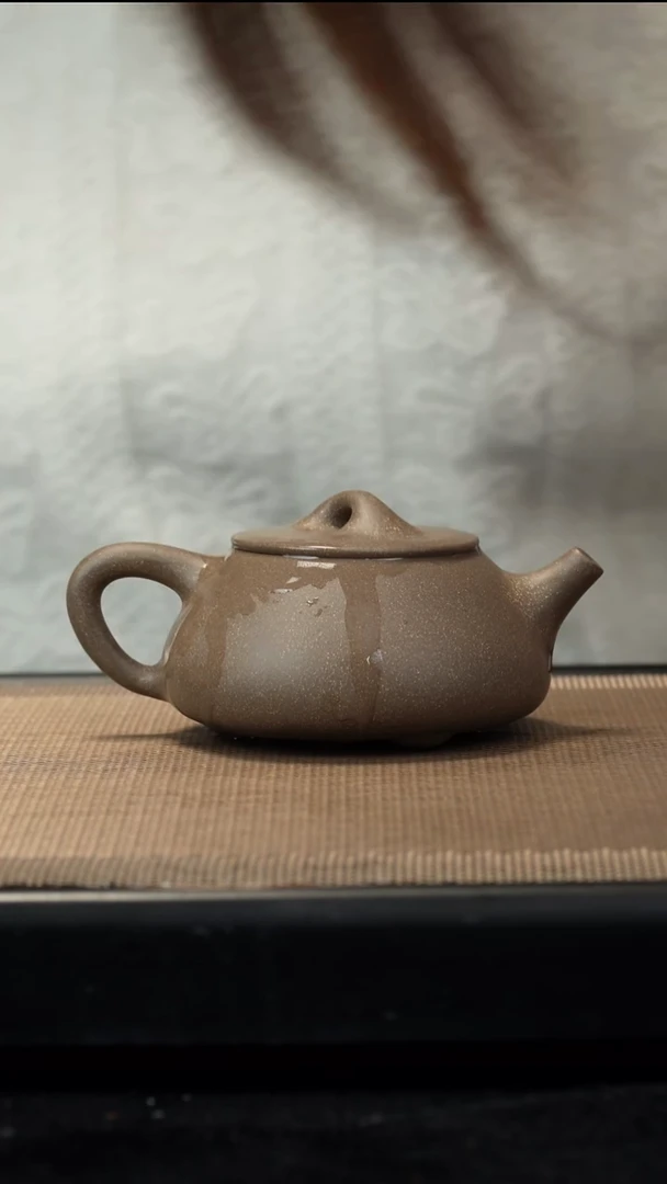 紫砂茶盏清灰段泥景舟200CC