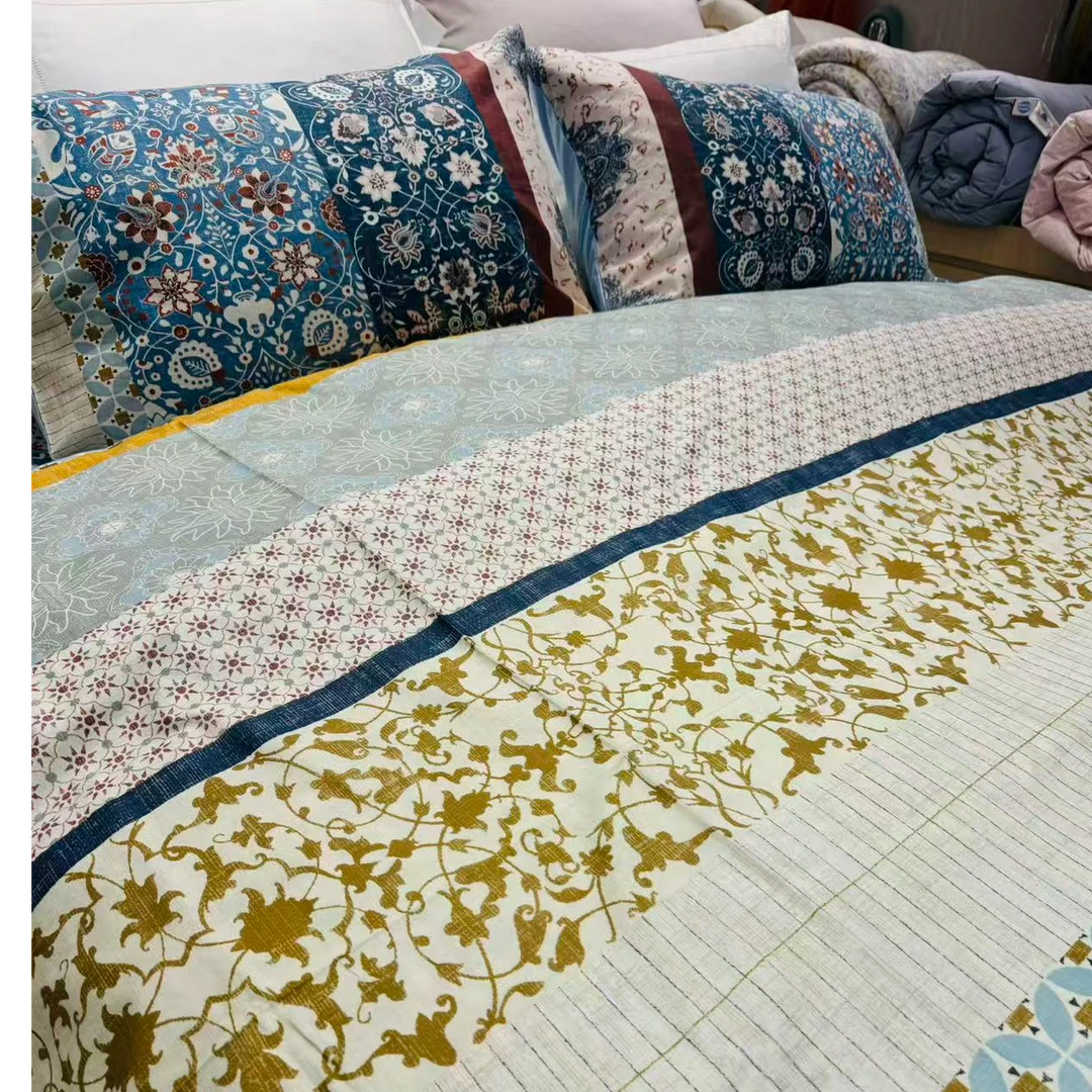 Cieltown/夏尔小镇米克诺斯双层斜纹奶绒加厚床上用品床单碎花