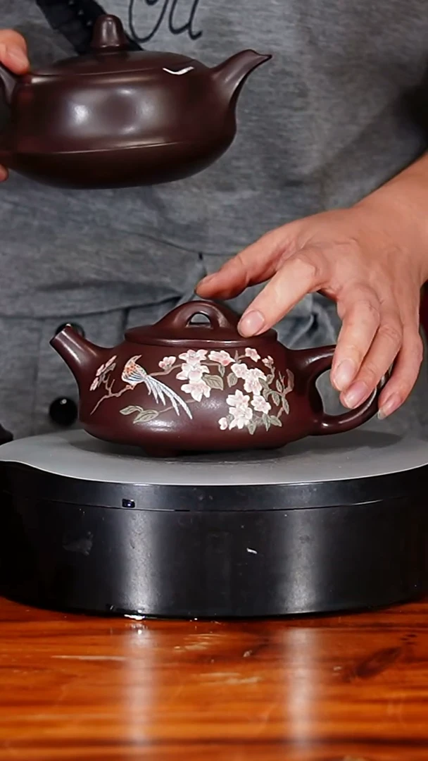 宜兴原矿紫砂壶茶壶350C