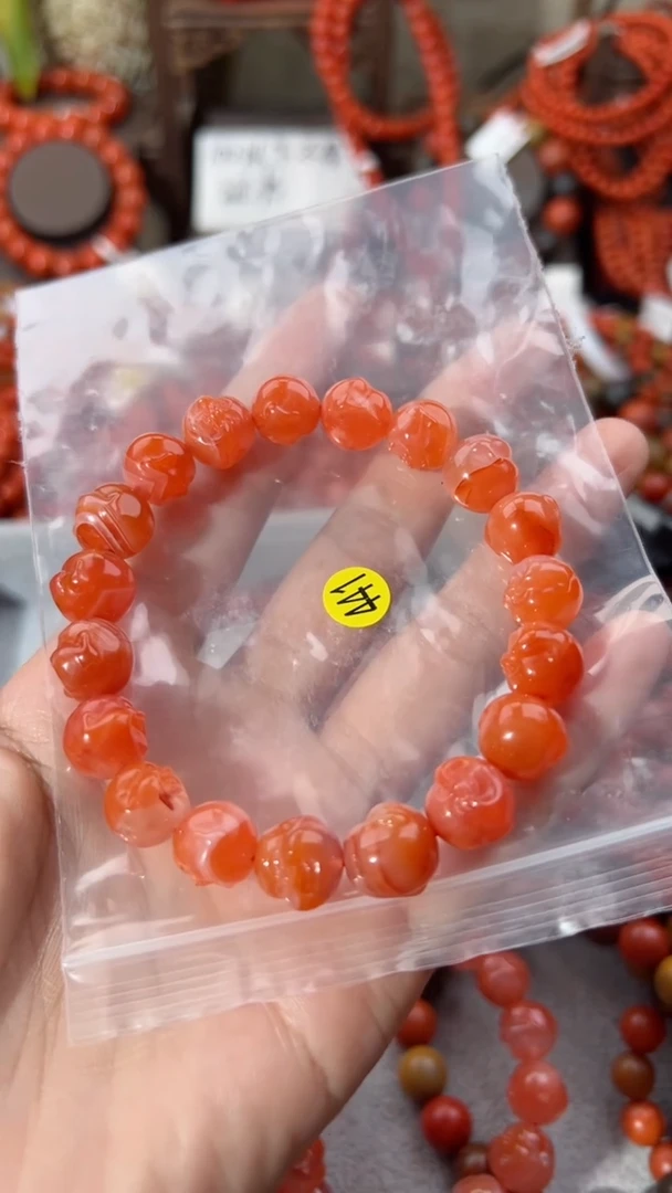 【闪购商品】南红玛瑙手串未镶嵌10