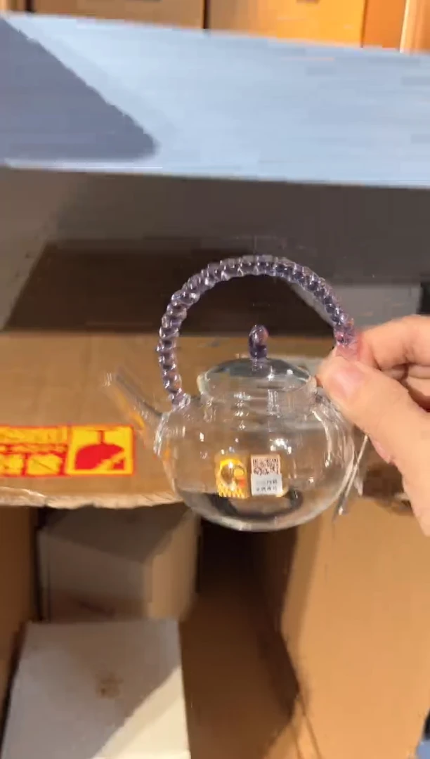 禾器-珠莲壶-浅紫色