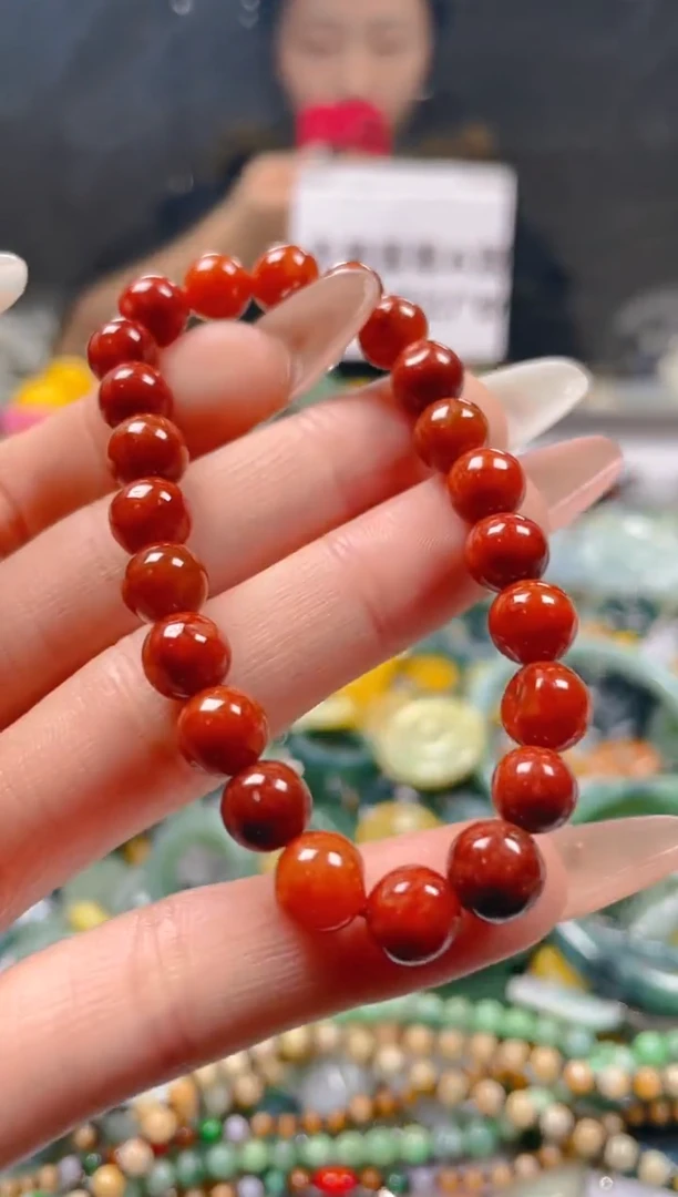 【闪购商品】翡翠颈饰未镶嵌7-8MM/T/翡翠A货一图一物