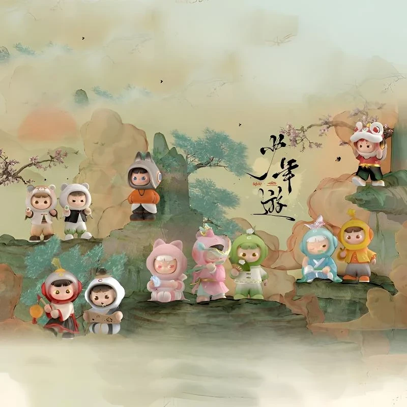 【拆盒】Cimmy150%少年游系列手办盲盒可爱潮玩摆件公仔礼物