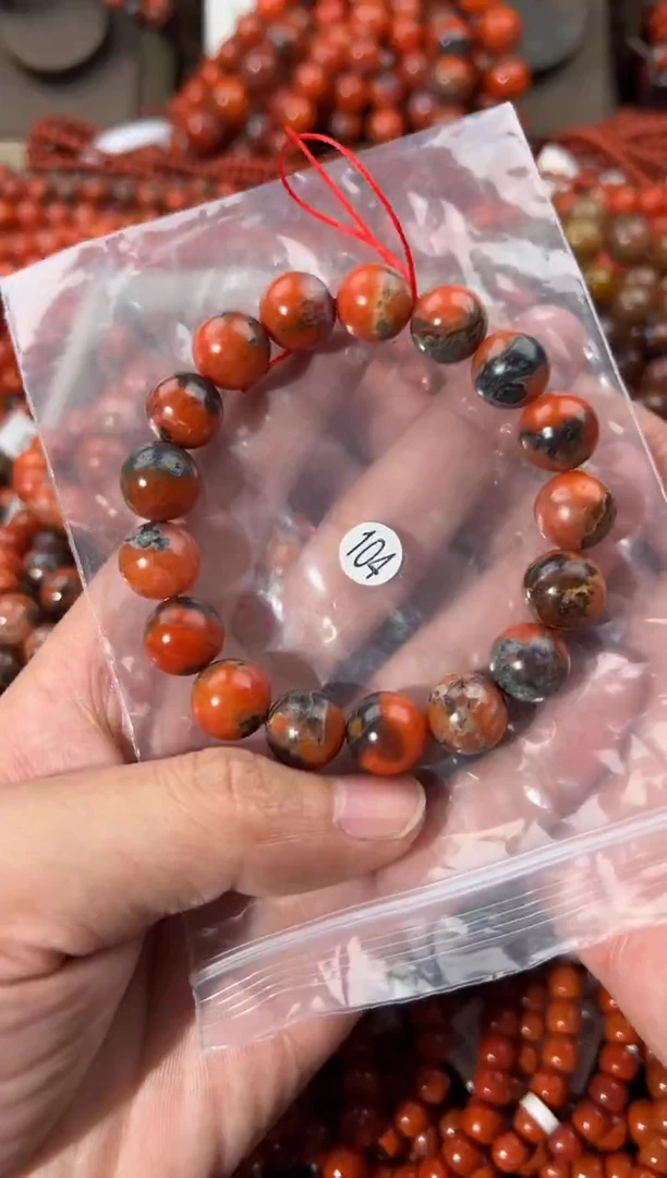 南红玛瑙手串未镶嵌12