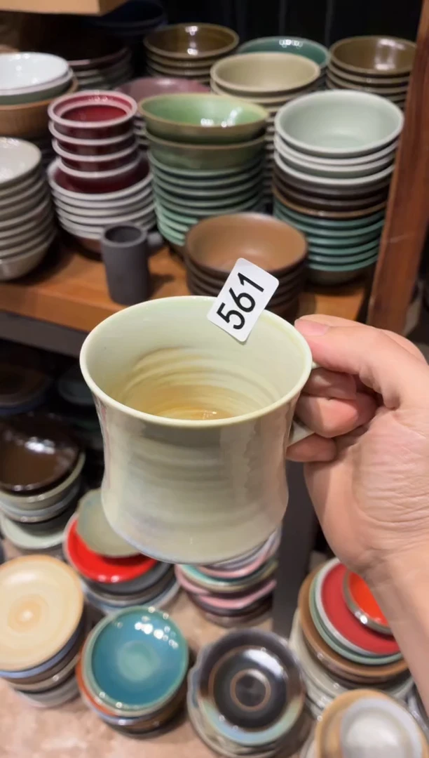 瓷片最****?561苏打柴烧咖啡杯1个
