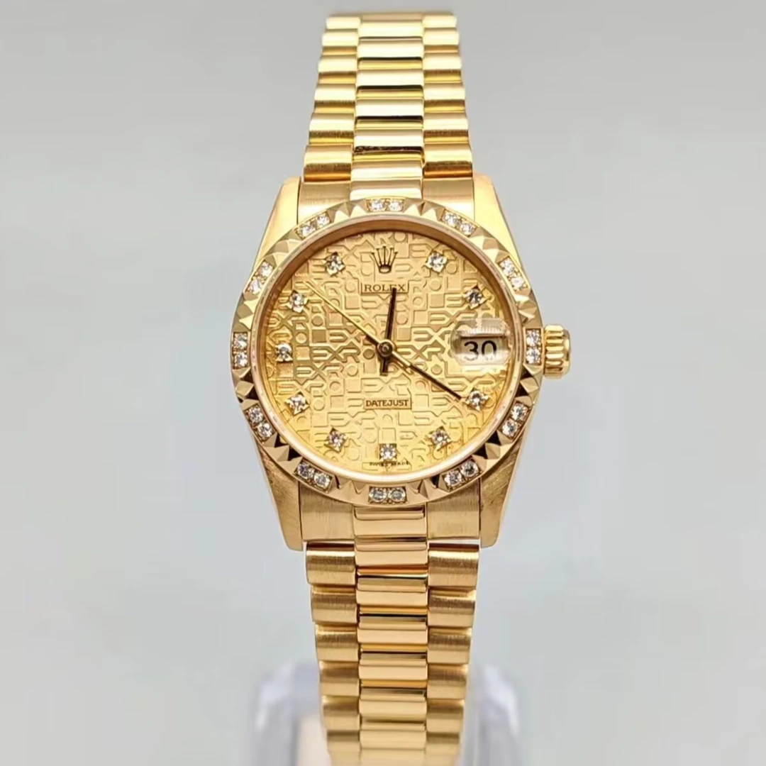 95新 Rolex/劳力士 69268/劳力士日志/自动/26/原钻