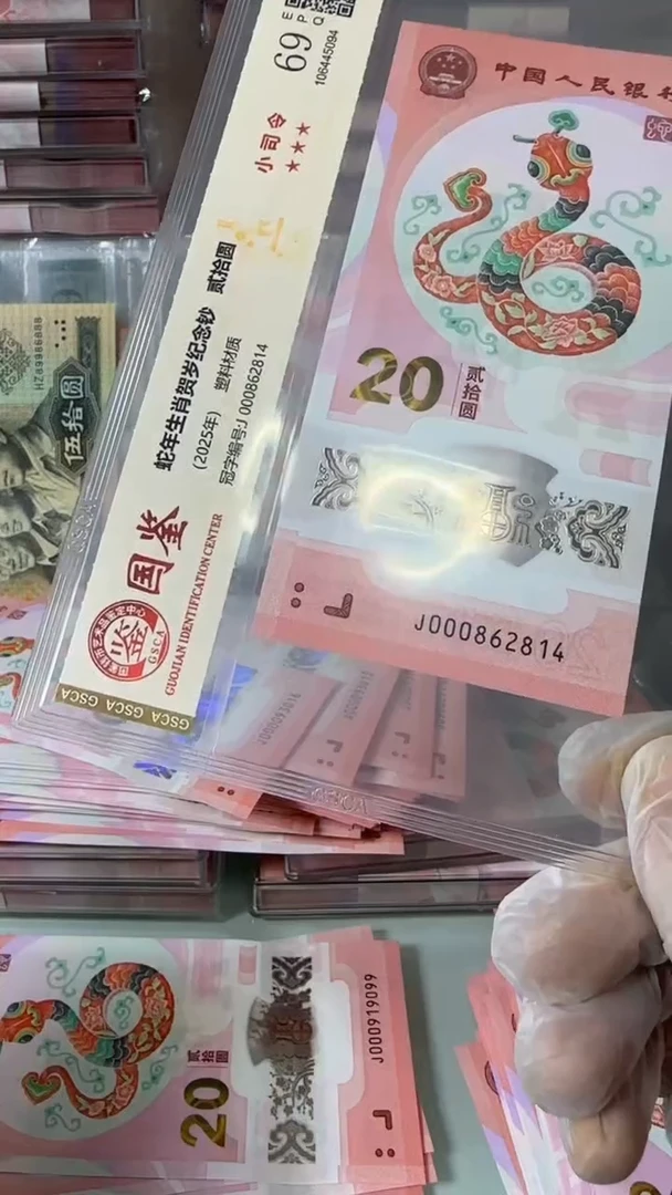 【闪购商品】塑料000862814-蛇钞单张！