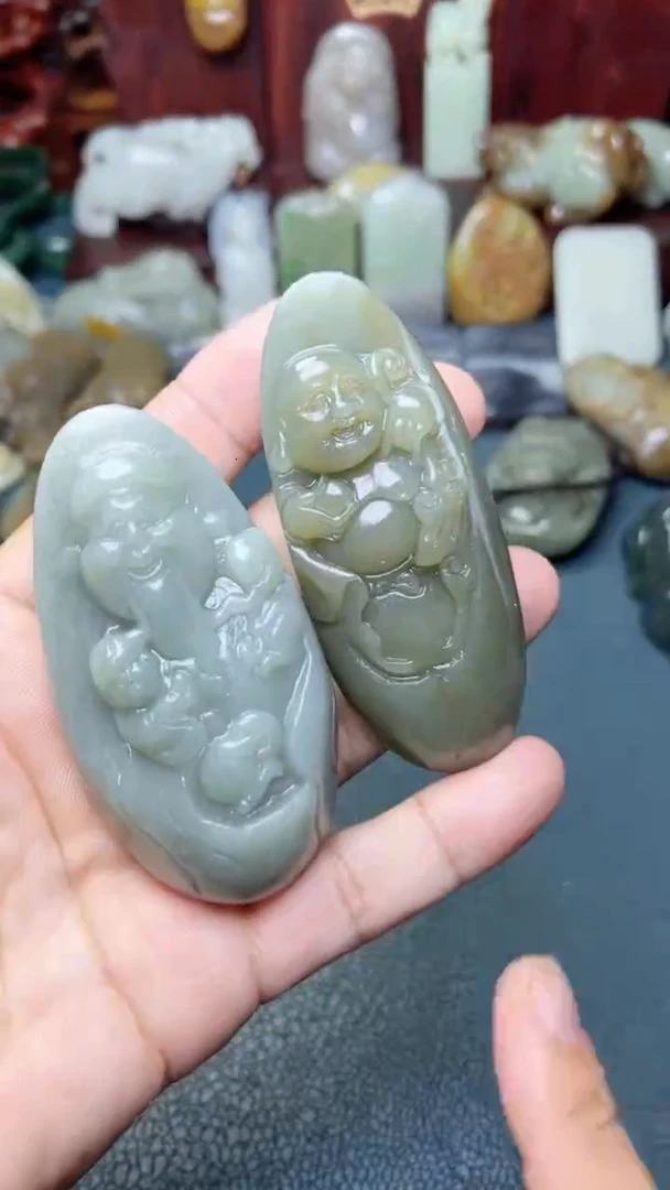 未镶嵌和田玉把件2