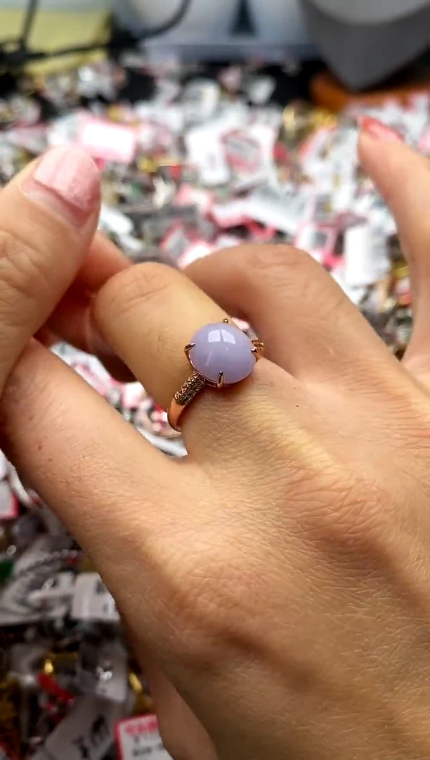 【闪购商品】翡翠戒指银S925镶嵌11111111      8