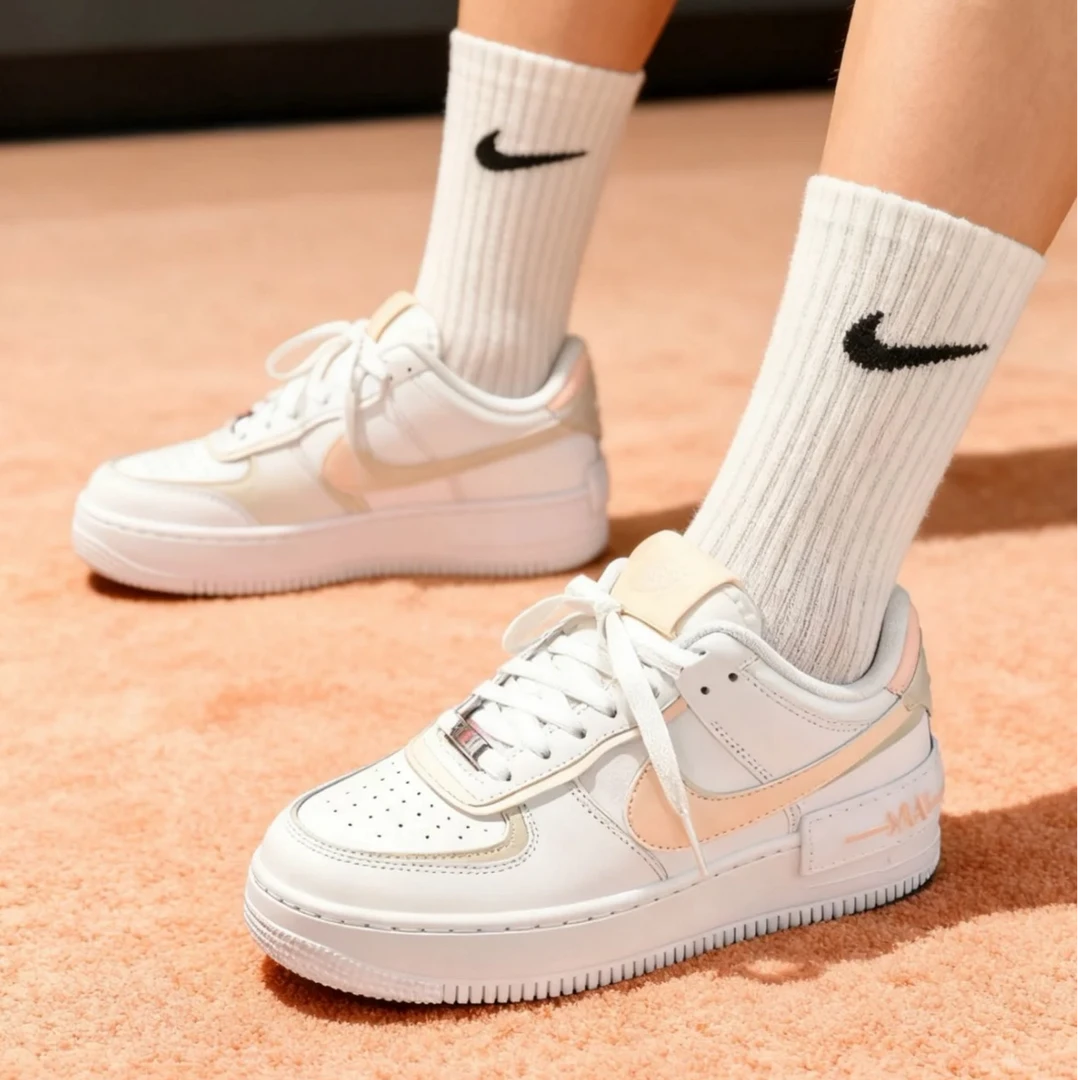 耐克空军一号AIR FORCE 1 SHADOW女运动鞋秋轻盈板鞋CI0919121