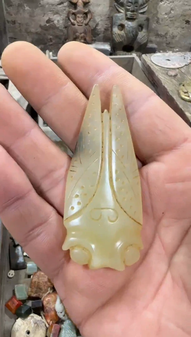 未镶嵌和田玉（糖玉）把件1