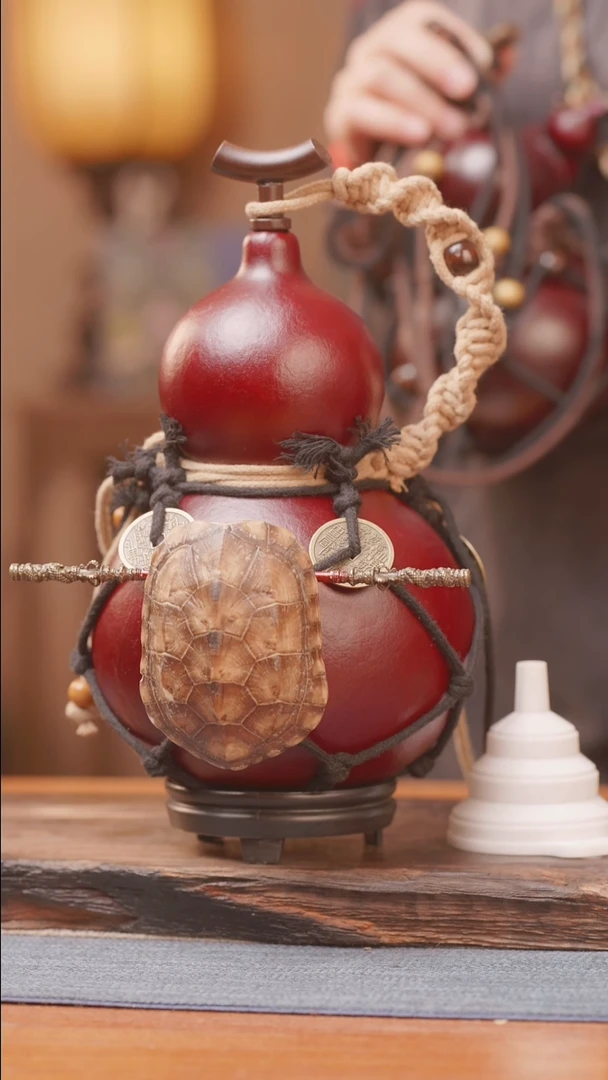 1973号链接精品大漆葫芦现货现发[一物一拍]