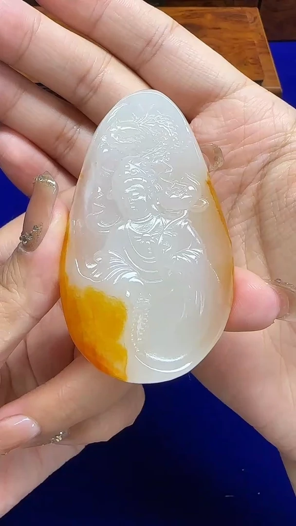颈饰未镶嵌和田玉淡*叔1