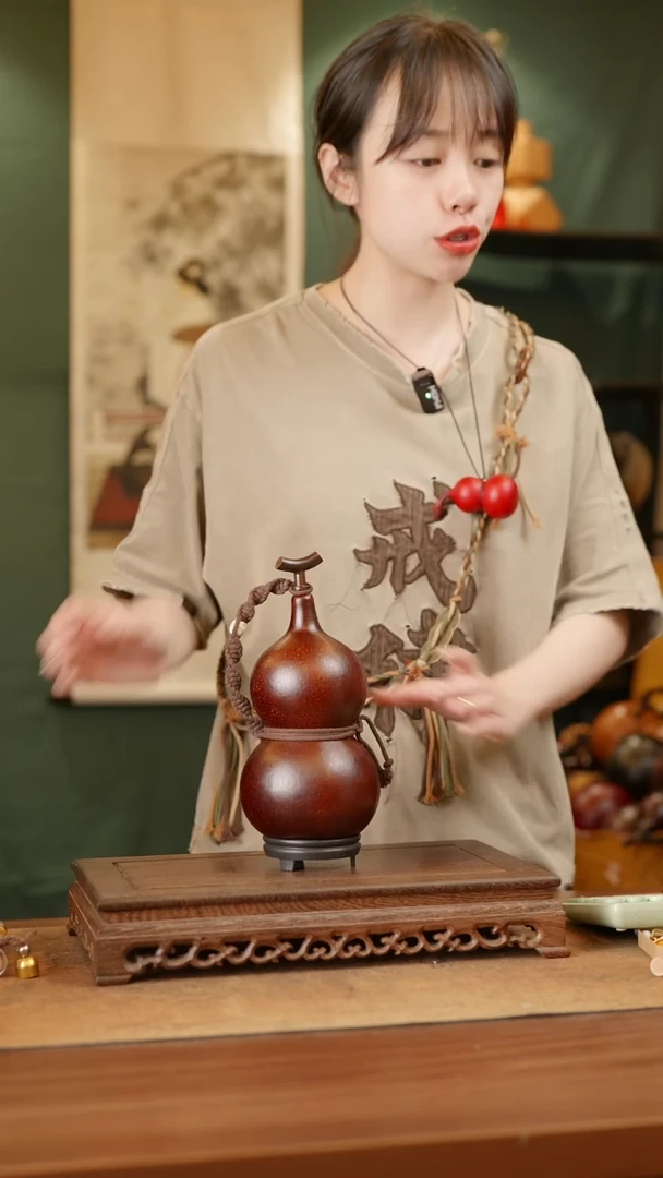 261号精品天然大漆酒葫芦一物一拍~