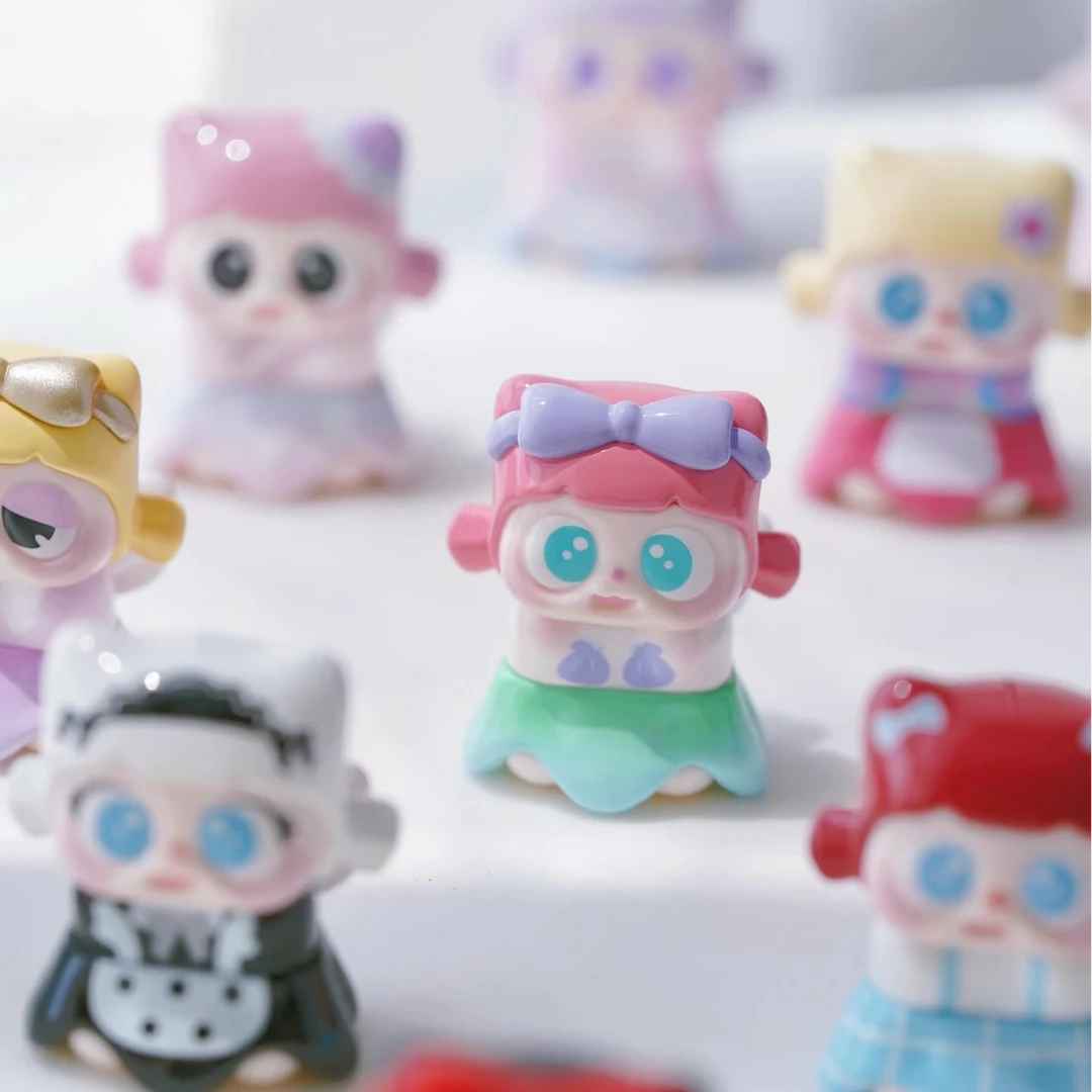 【代拆】pitty勇气裙摆系列萌粒盲盒潮玩手办公仔摆件礼物可爱