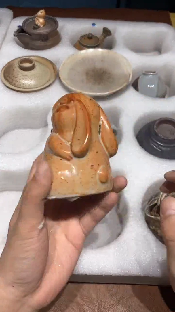 奢瓷/瑞寅柴烧茶器（摆件）546