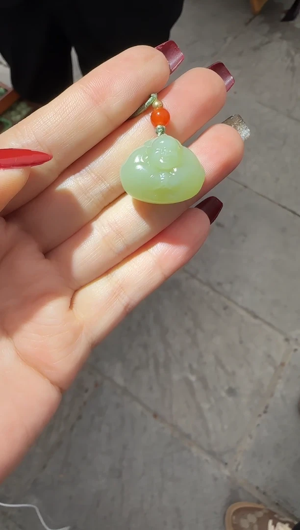 吊坠(不含链)未镶嵌和田玉1拍一发一