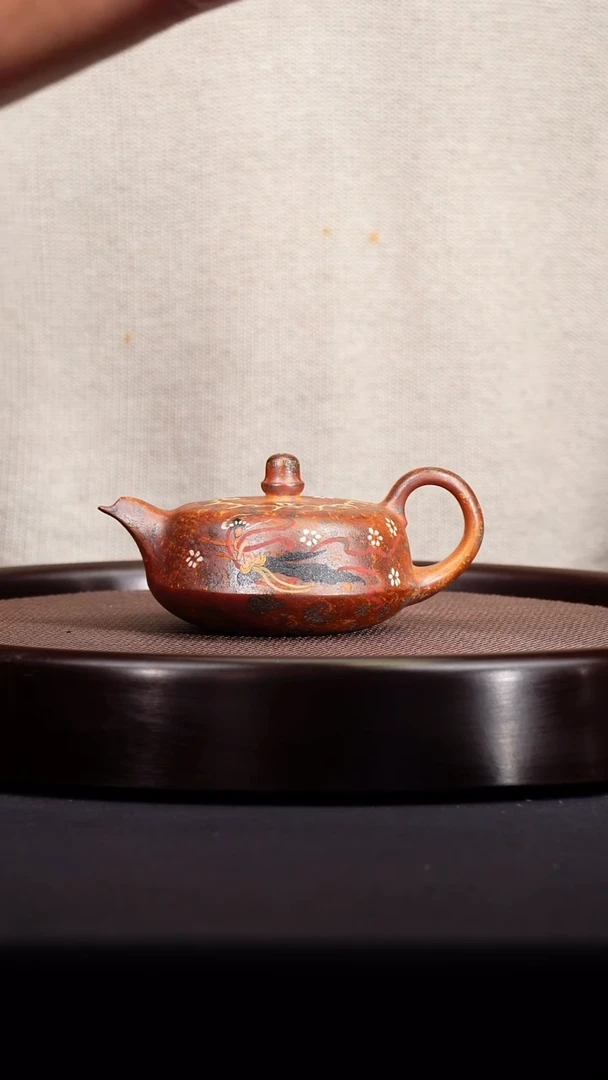 茶壶紫砂宜兴紫砂原矿壶