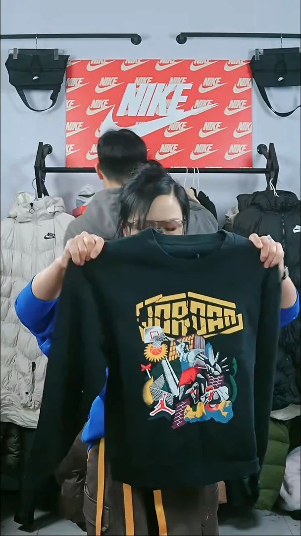 477闪购编码Nike/Jordan运动衣以直播间过款为准尺码S