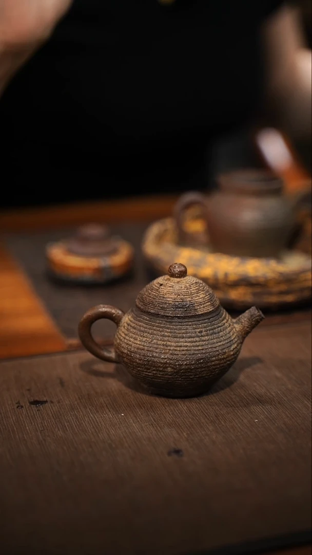 全手工制作  南蛮后手壶