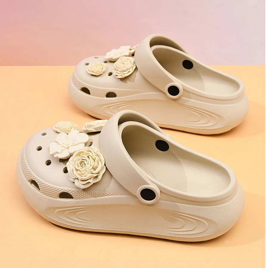 洞洞鞋女款厚底舒适包头拖防滑时尚两穿海边沙滩鞋网红超火凉拖鞋