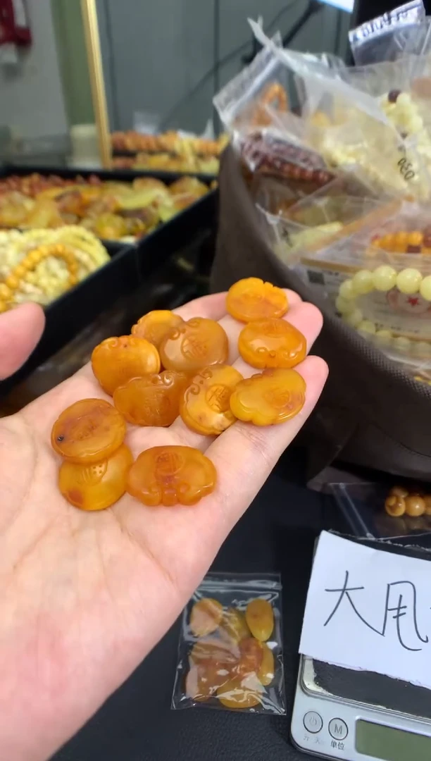 琥珀未镶嵌珠宝奇石多样性发一件