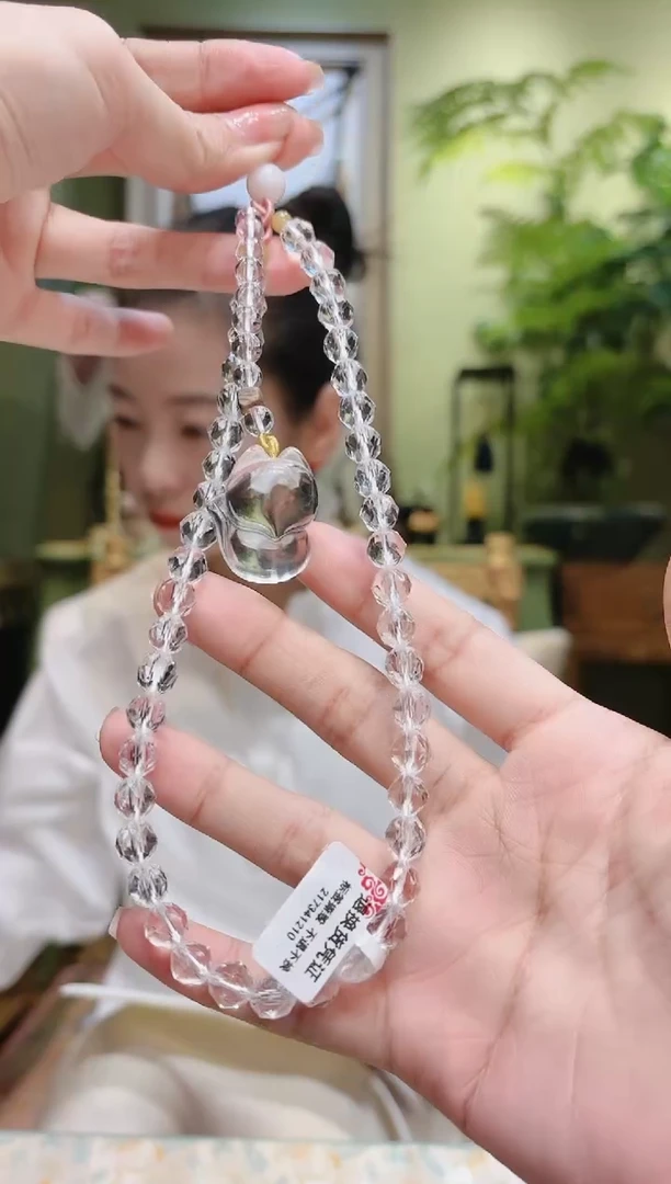 【闪购商品】水晶挂件未镶嵌白水晶凤九白水晶挂件