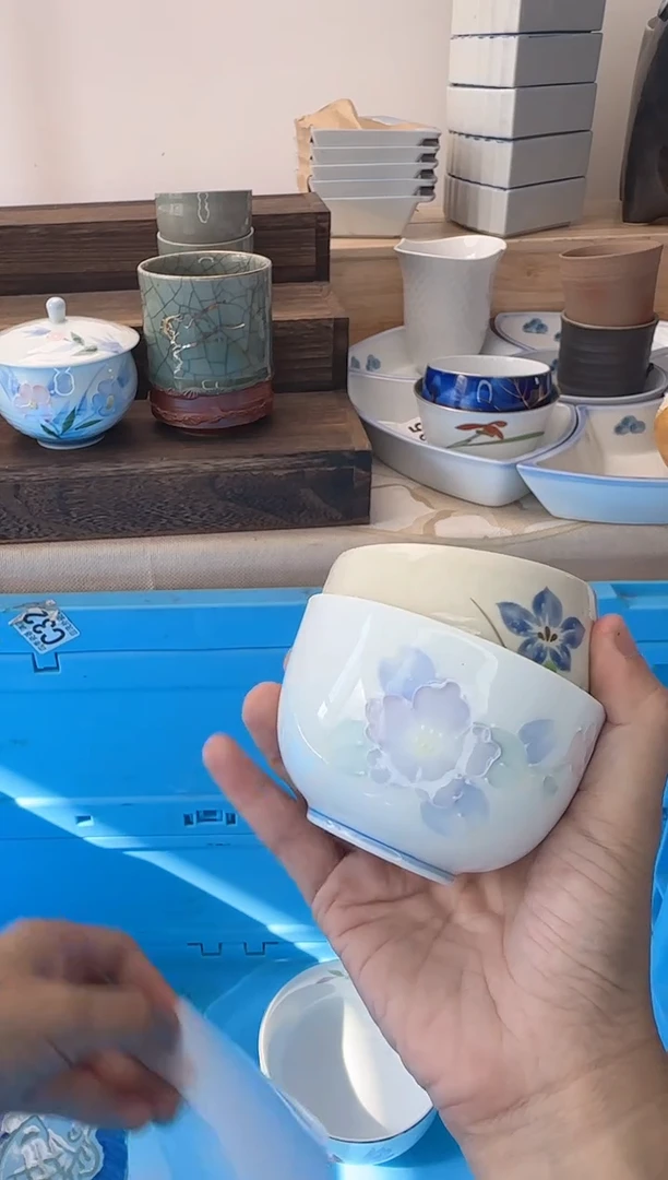 茶杯紫砂兰**人928淘艺中古瓷器全场满18元包邮