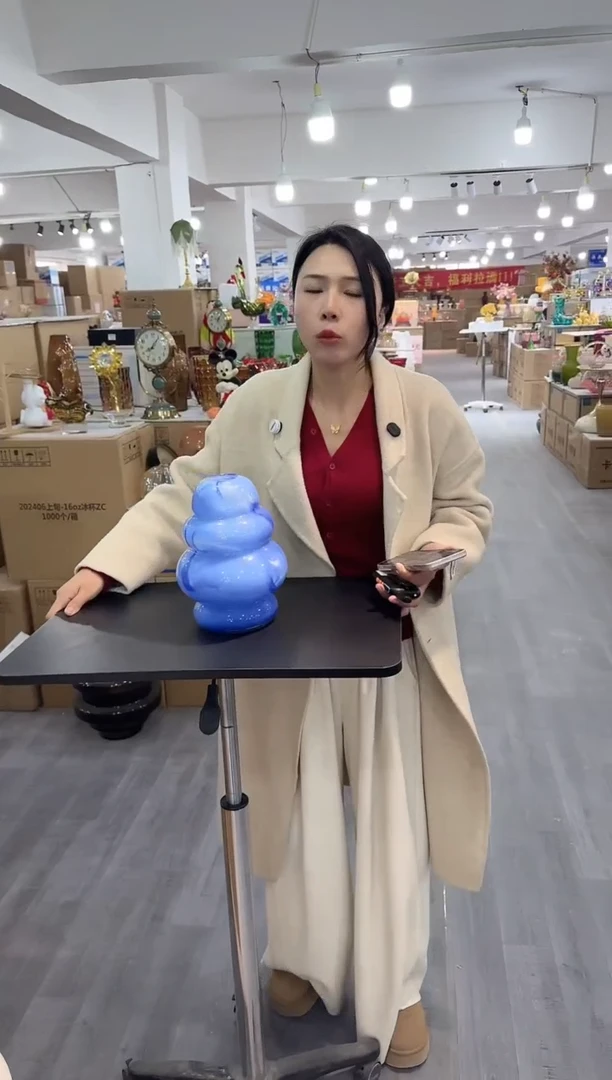 【闪购商品】琉璃盛泰花器Q-品21