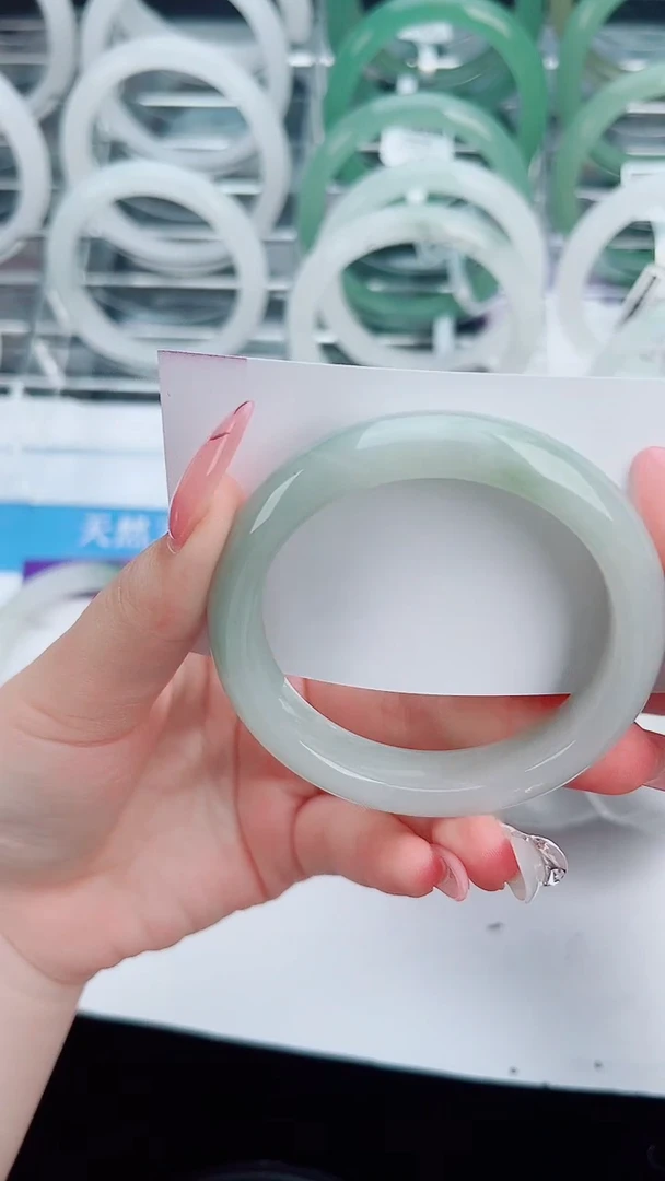 未镶嵌手镯石英质玉121-53/54