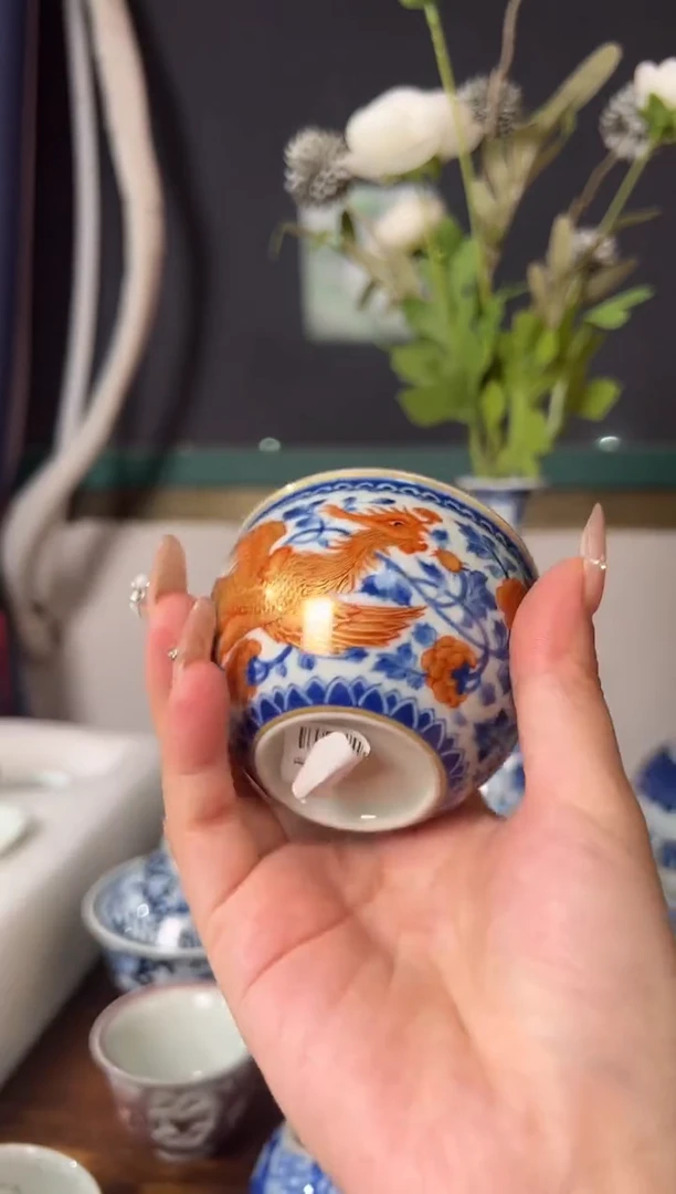 瓷片景德镇瓷器茶器茶杯