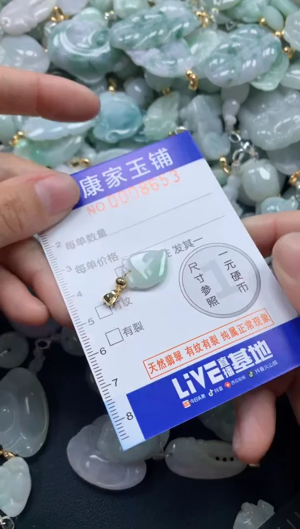颈饰未镶嵌翡翠8653