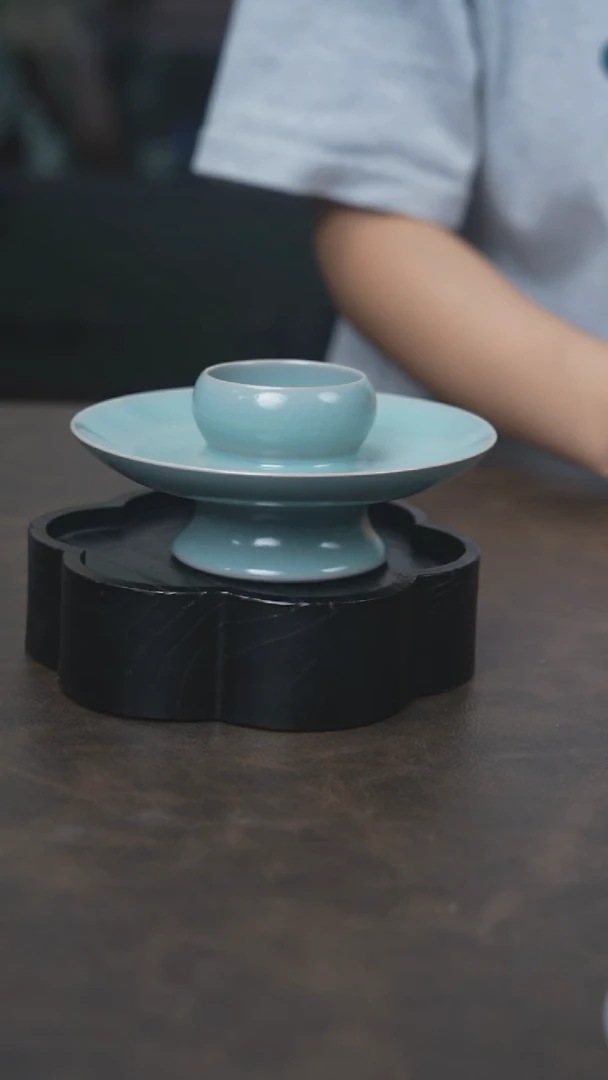 宋式盏托 宝丰宋官窑原产地