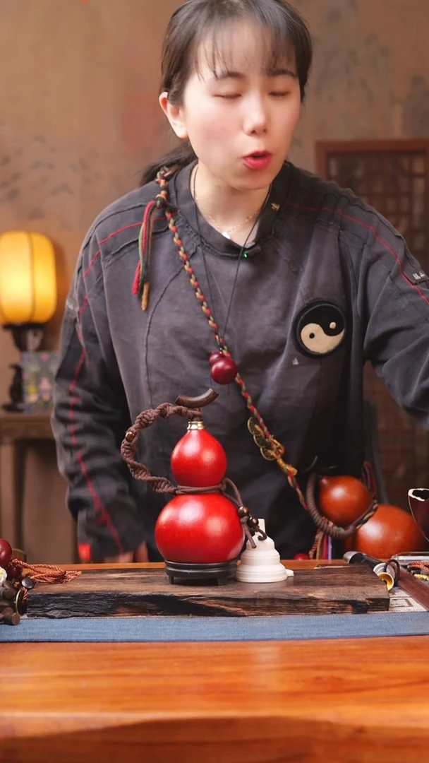 1107号链接精品大漆葫芦现货现发[一物一拍]