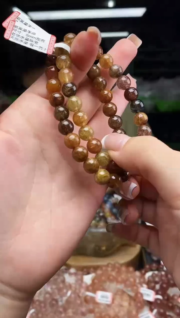 未镶嵌手串水晶手串多样性发其一