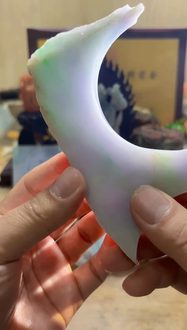 颈饰未镶嵌翡翠A货常星5536