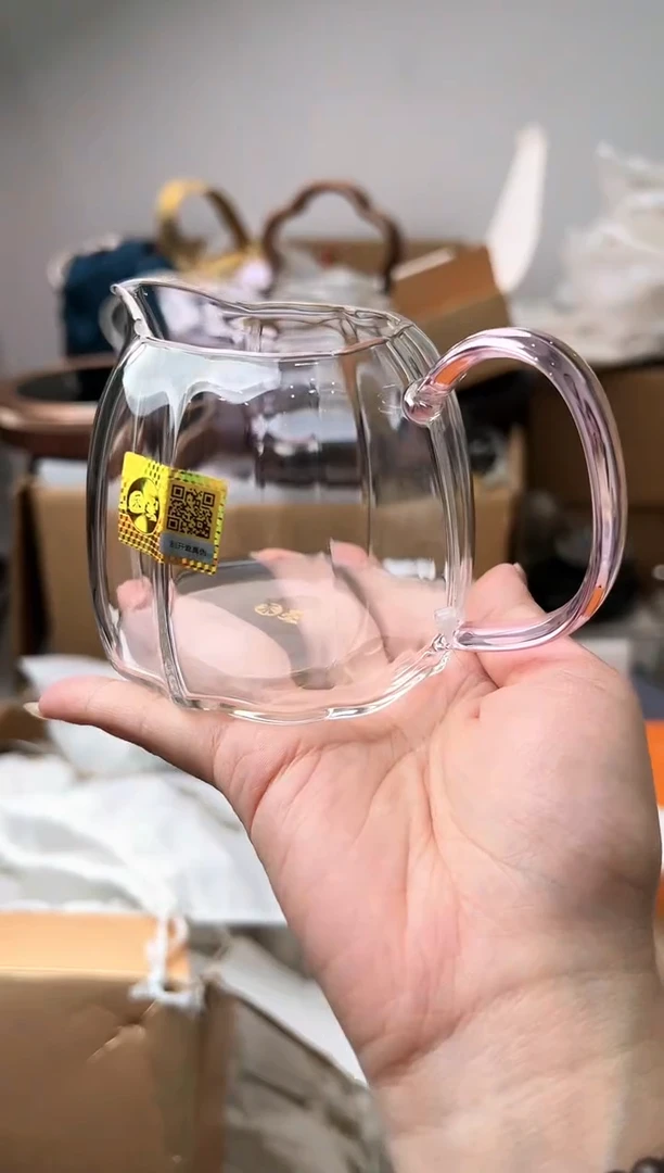 禾墨晶菱茶海浅粉色