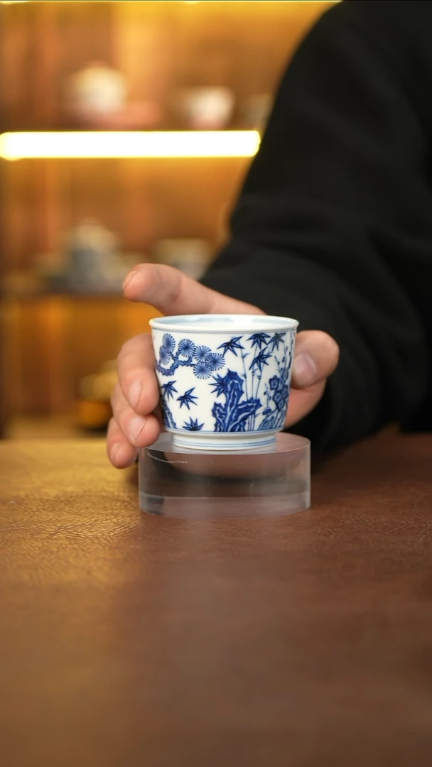 H****r景德镇手工手绘茶器