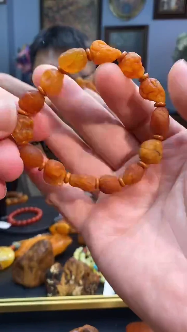 手串琥珀未镶嵌手串