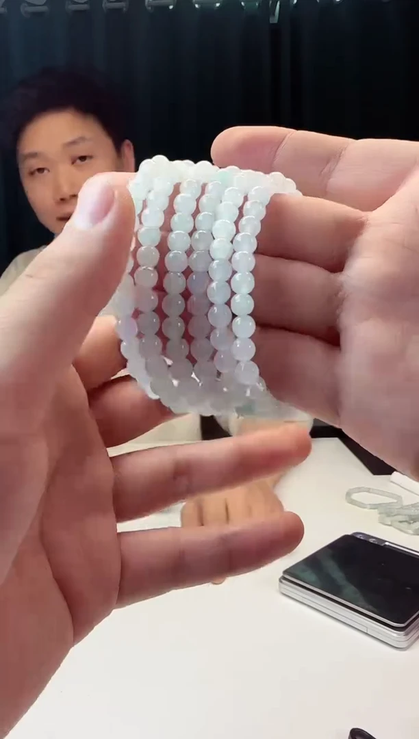 【闪购商品】翡翠手串未镶嵌6mm手串