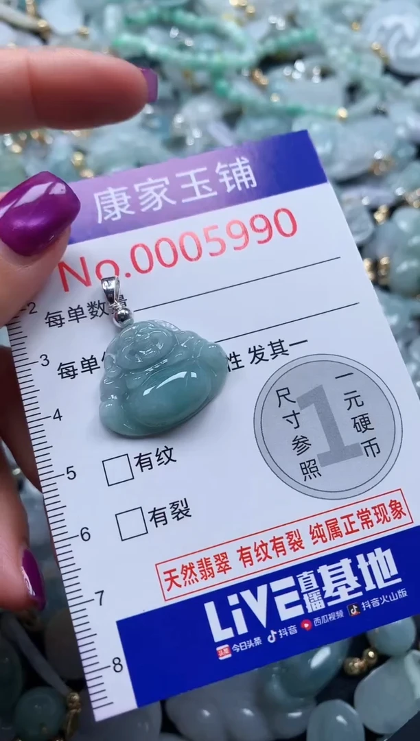 颈饰未镶嵌翡翠5987