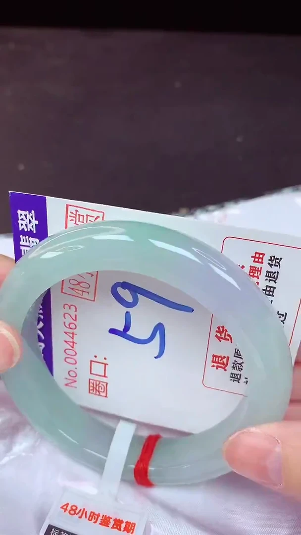 未镶嵌手镯翡翠59（48小时鉴赏期 ）