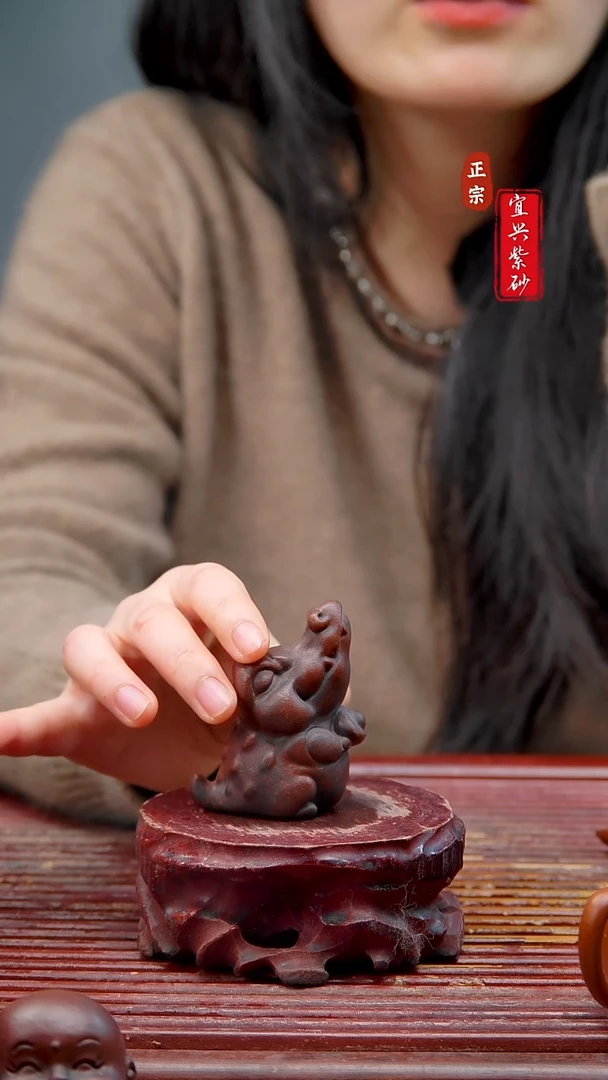 紫砂茶宠宜兴紫砂茶宠摆件
