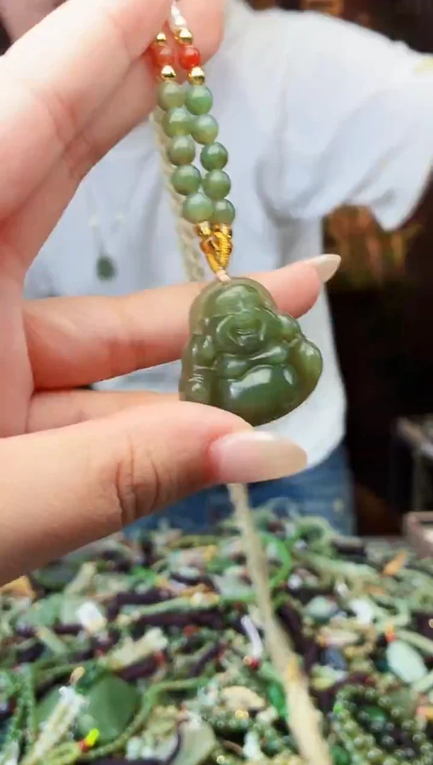 颈饰未镶嵌和田玉多样性发货拍一发一