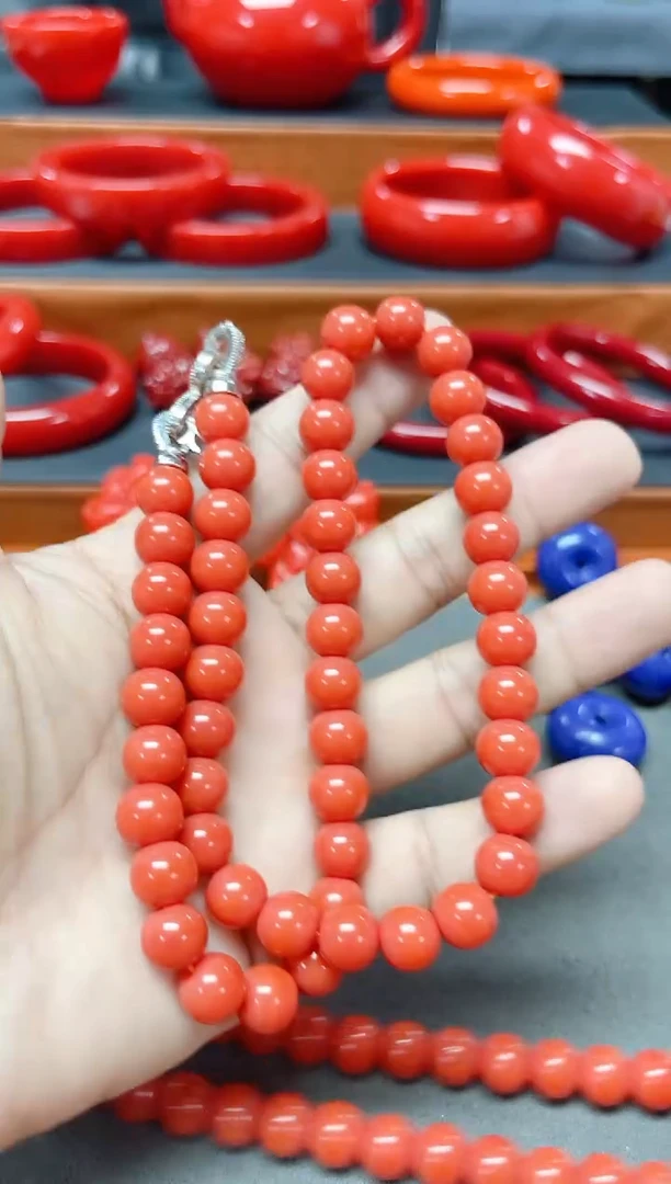 003号精品莫色圆珠项链