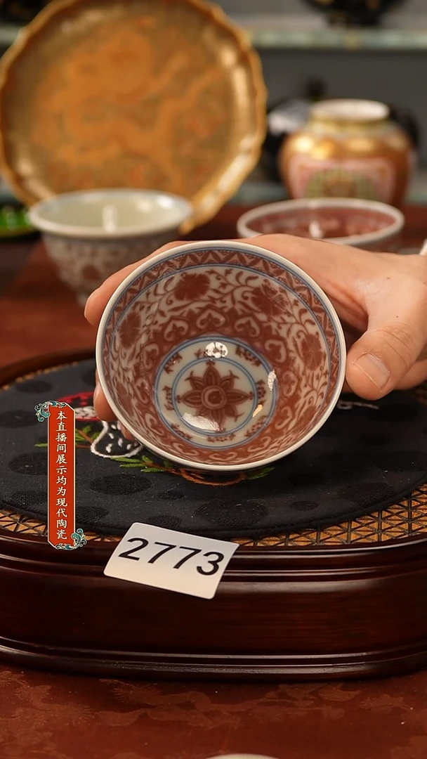 瓷片大*子景德镇手工手绘2773